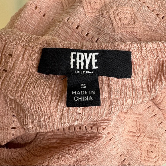 FRYE Blush Pink Women's Top Size Small - Picture 2 of 5
